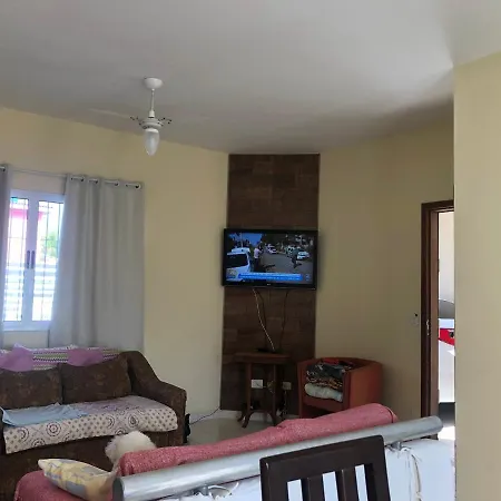 Linda Casa Pe Na Areia Em Mongagua Vila Exterior foto